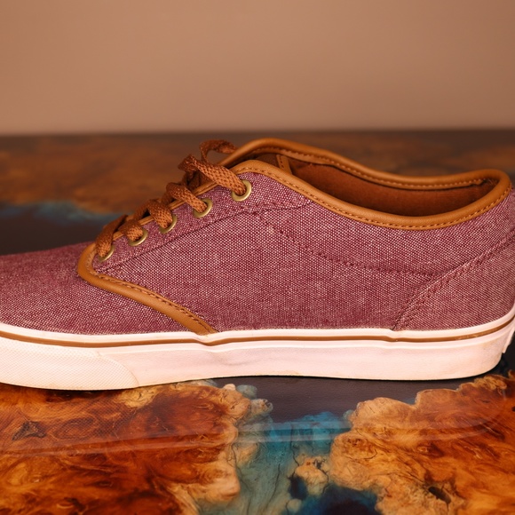 VANS ATWOOD LOW BURGUNDY/TAN - Picture 5 of 5